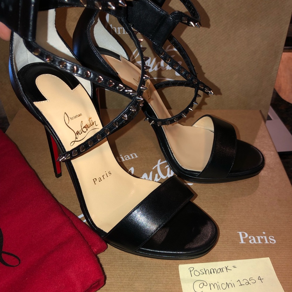 Choca Lux Louboutin heels, NEVER WORN